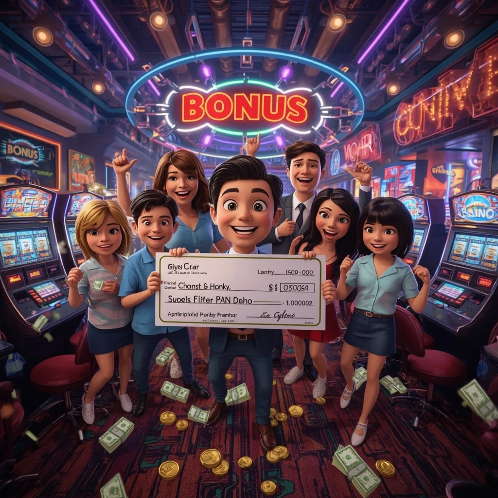 bonus dans les mains de l'homme au casino THE DOG HOUSE CASINO