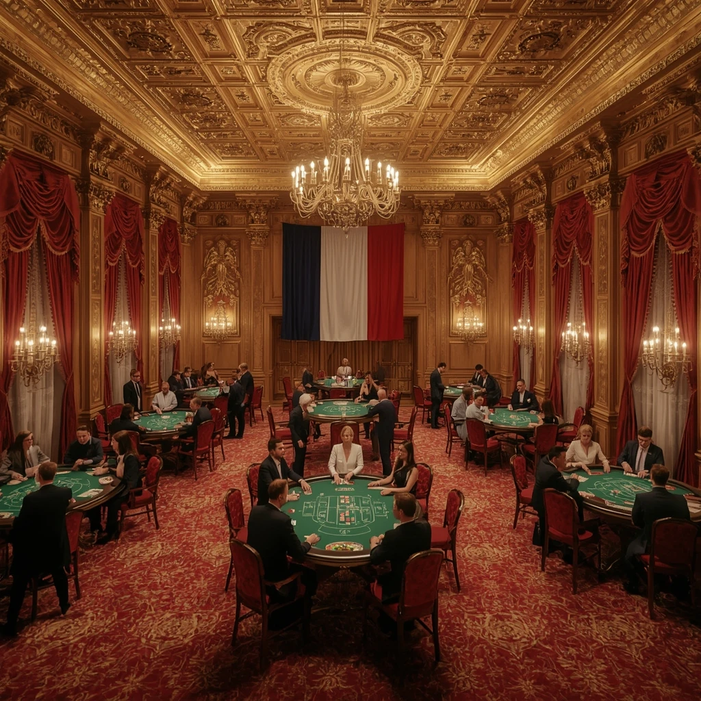 Le casino et le drapeau français THE DOG HOUSE CASINO